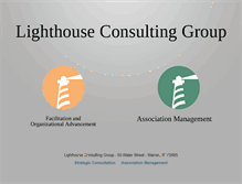 Tablet Screenshot of lighthousecg.com